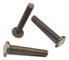 Remache Hierro Macizo 4 X 25 Mm Golpe Macizo X 50 Unid 0