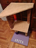Gimnasio Casita Para Gatos. Con Rascadores. 3