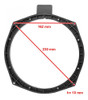 Par Aros Adaptadores Parlantes Subwoofer 8 Pulgadas Bmw 3