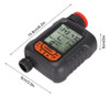 Controlador De Riego De Jardín Con Pantalla Lcd Fujin 6