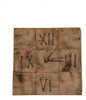Reloj De Pared, Rustico De Madera 0