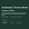 Cafe Molido Starbucks Caffe House Blend Medium X3 Unidades 2