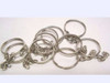 50 Argollas Llavero Sin Fin Con Cadena Completo 1pack Aiu 2