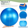 Hungdao Pelota De Ejercicio Inflable A Granel De 1