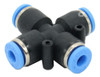 Conector Rapido Racor Qsx 4 Vias  X  4mm (x5u) 0 Conector Rapido Racor Qsx 4 Vias  X  4mm (x5u) 0