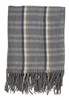 Saro Lifestyle Manta Sevan Collection Plaid Design Throw, Gr 0
