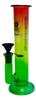 Bong Pirex Recto Multicolor Desmontable 20cm Valhalla Grow 2