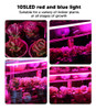 Luz De Crecimiento, 24w De Espectro Completo De Luz De ... 2