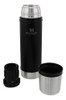 Termo Stanley Classic Negro 591ml Tapón Cebador 1