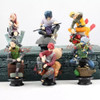 Naruto Shippuden Figuras X6 Coleccion 2
