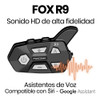 Intercomunicador Bluetooth P/moto Fox R9 (multigrupo) 6 Pers 1