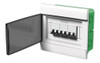 Caja Tablero De Embutir Din P/ 8 Modulos Genrod Pvc Pta.fume 0