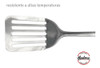 Espátula Calada Hudson Nylon Con Mango De Acero Inoxidable 2 Espátula Calada Hudson Nylon Con Mango De Acero Inoxidable 2