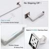 Juego De 4 Accesorios Para Baño Plateado 2