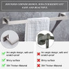Juego De 4 Accesorios Para Baño Plateado 4