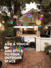 Cadena De Luces Solares Lemontec 30 Led Impermeables 20ft 2u 2