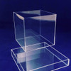 Cajas Acrilica Sin Tapa  15x15x15cm 1