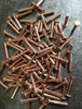 Remache Cobre Macizo 3 X 15 Mm Golpe Macizo X 50 Unidades 1