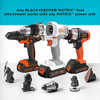 Taladro Matrix Black   Decker 20v Max Blanco 5