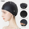 Gorro De Baño De Silicona Tripsky, Gorro De Baño Cómodo Idea 2