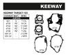 Juego De Juntas Completo Keeway Target 125 0