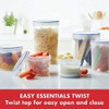 Locknlock Easy Essentials Twist Tapas De Almacenamiento De A 2