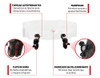 Deflector De Viento Parabrisas Cf Moto Mt 800 Xm 2
