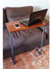 Mesa Auxiliar De Arrime En Hierro Y Madera 1