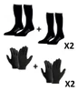 Medias Termicas Primera Piel X2 Guantes Primera Piel Frio X2 1