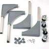 Base Móvil Ajustable Con Rueda Para Electrodomésticos 7