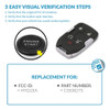 Keyless2go Reemplazo Para Llave Inteligente De Proximidad De 3