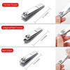Glamne Juego De Herramientas Para Manicura Y Pedicura Kits P 3