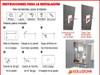 Espejo Cuadrado 80 X 80 Cm Bordes Biselados Vidrio Baño 5