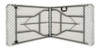Mesa Plegable Blanca  - 122x60x74 2