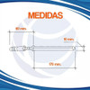 Ménsula Oculta De 17 Cm Soporte Invisible Estante Por Par 3