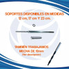 Ménsula Oculta De 17 Cm Soporte Invisible Estante Por Par 6