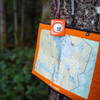 Portadocumentos Aqua Quest, Impermeable/azul/estampe Mapa 5