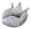 Cojín De Asiento De Corona, Suave, Cálido, Cómodo, Cojín De 1