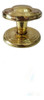 Pomo Central De Puerta Bronce Macizo 105 Mm Diametro 0