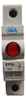Indicador Luminoso Ojo De Buey Para Riel Din Rojo 220v 0