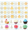 Juego De 45 Piezas De Pistola De Prensa De Galletas, Fabric. 2
