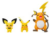 Figuras Pokémon Evolución Multi-pack Pikachu Sryj 1