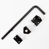 Pasador Perno Negro Para Postigon Hierrotor 12x250mm 1