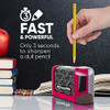 Powerme Sacapunta Electrico A Pilas Aa (rosa) 3
