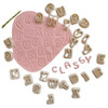 Set Cortantes Abecedario Letras Classy Cookies Deco Porcela 0