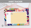 Habit Tracker - Planner - Imprimible 4