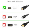 Adaptador De Micro-hdmi A Hdmi 5