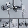 Ducha Set Griferia Duchador Flexible De Mano Columna 4