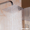 Flor Ducha Acero Cuadrada 30cm + Brazo 40cm 7093c Aquaflex 2