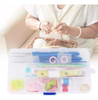 Set Crochet 50 Piezas Agujas Mango Silicona Accesorios Kit 3
